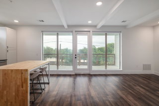 Corner unit at The Grange in Sunset Valley