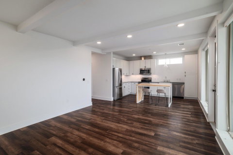 Corner unit at The Grange in Sunset Valley